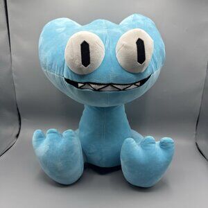 Rainbow Friends Large Cyan Plush 17" Stuffed Toy Phat Mojo